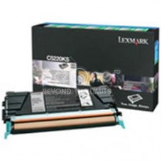 Toner Lexmark  C530 Black Standard Yield Return - 1.5K - C5200KS